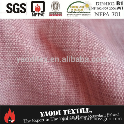 wholesale 100 polyester flame retardant waterproof canvas fabric for tent